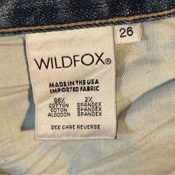 Revolve Wildfox Couture Lola Oversized Boyfriend Jeans in Hideout Size 26 - Picture 8 of 14